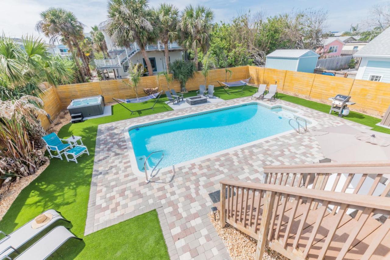 Atlantic View Heated Pool Spa Firepit Beach St. Augustine Eksteriør bilde
